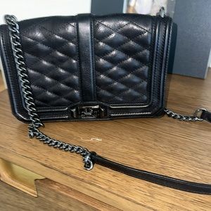 Rebecca Minkoff chain black bag